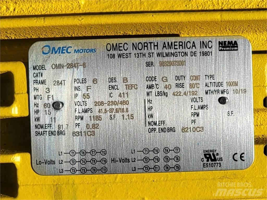  OMEC OMN-284T-6 Priemyselné motory
