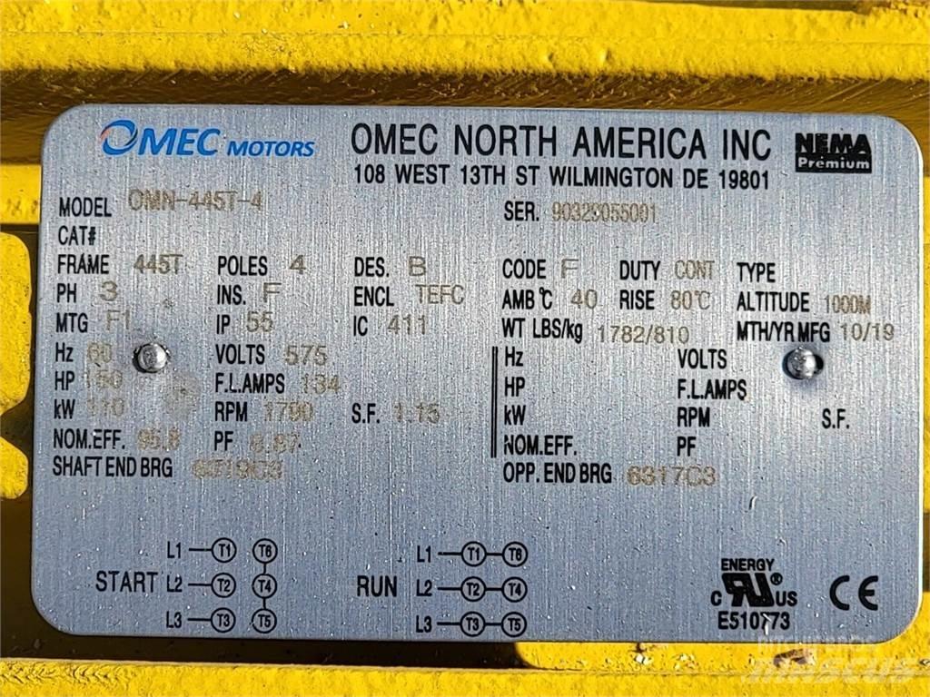  OMEC OMN-445T-4 Priemyselné motory