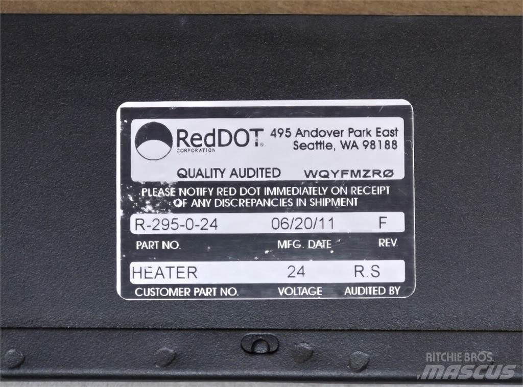  RED DOT R-295-0-24 Kúrenie a zariadenia pre rozmrazovanie