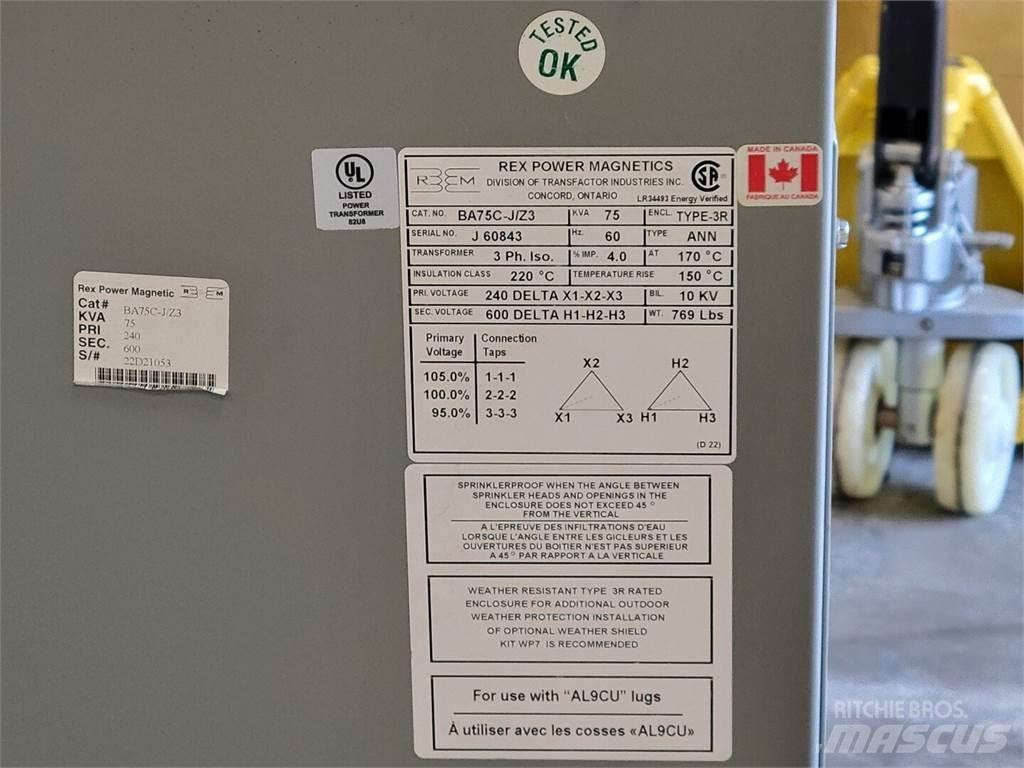 REX BA75C-J/Z3 Stavebníctvo - ostatné