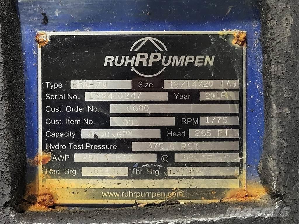  RUHRPUMPEN BB1-ZW Vodné čerpadlá