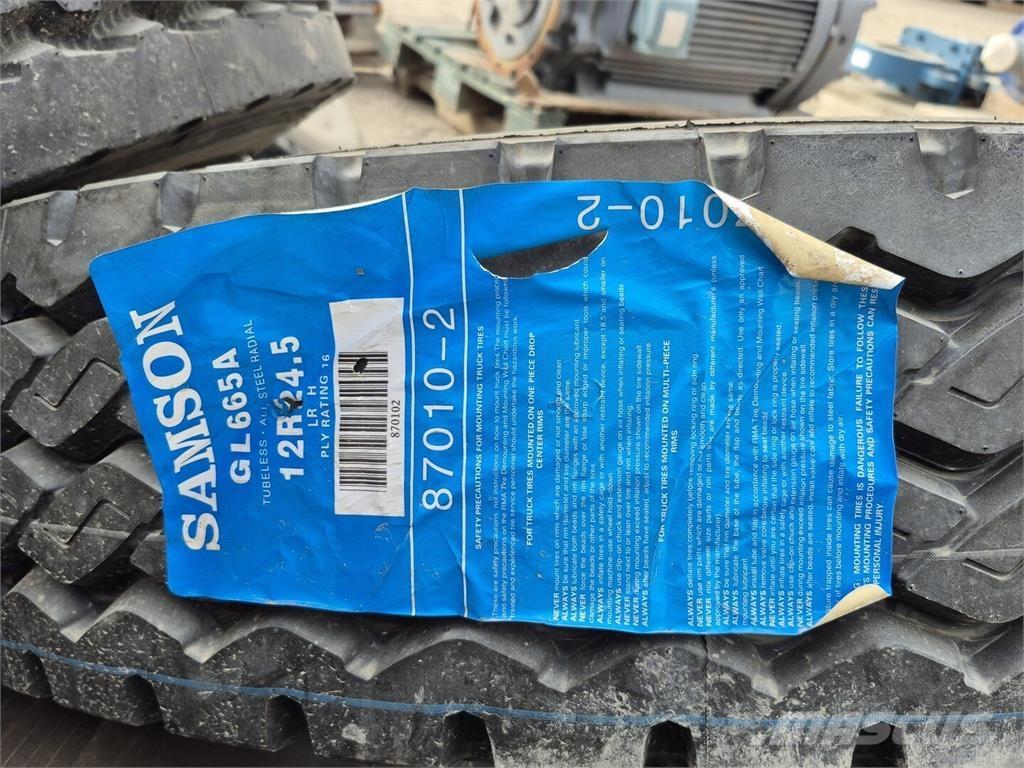 Samson GL665A 12R24.5 Pneumatiky, kolesá a ráfiky