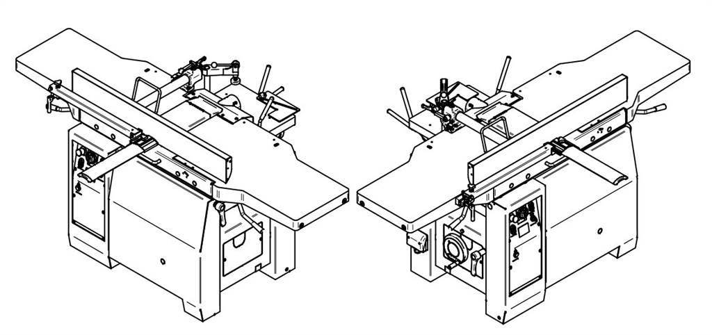  SCM minimax fs 41es Cestné frézy
