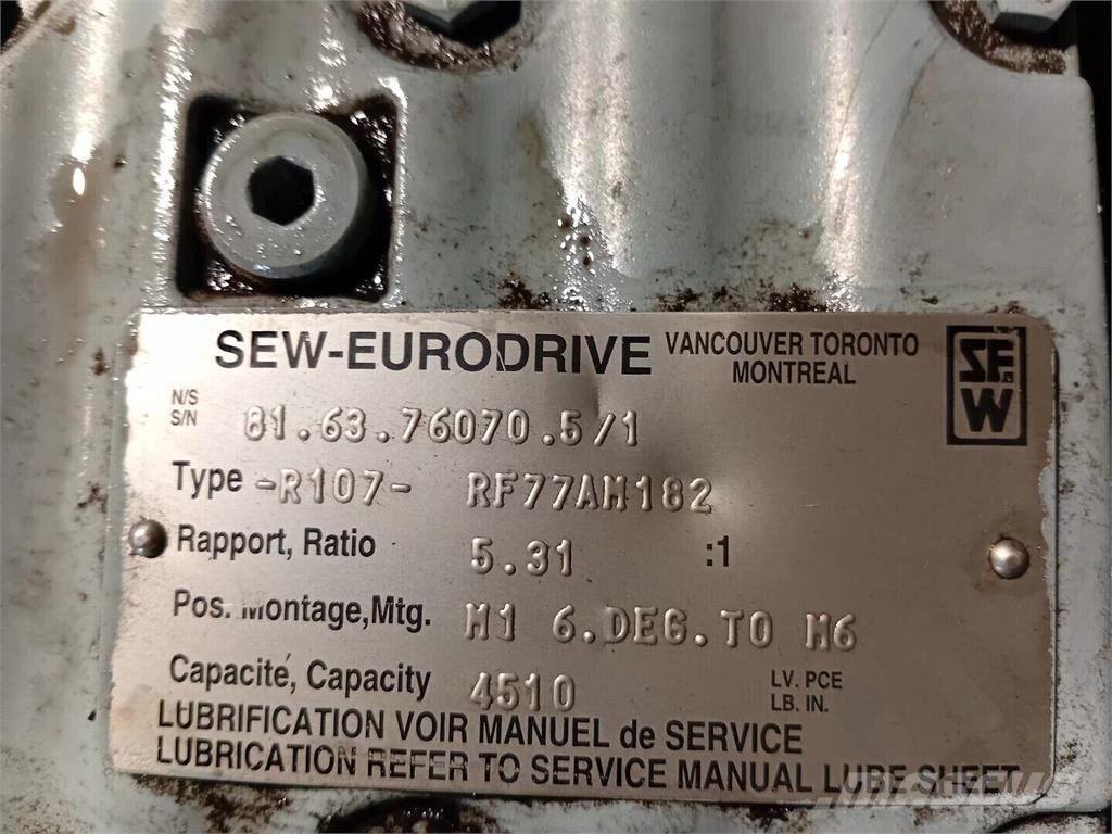  SEW-EURODRIVE R107 Stavebníctvo - ostatné