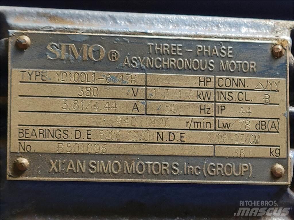  SIMO YD100L1-6/4TH Priemyselné motory