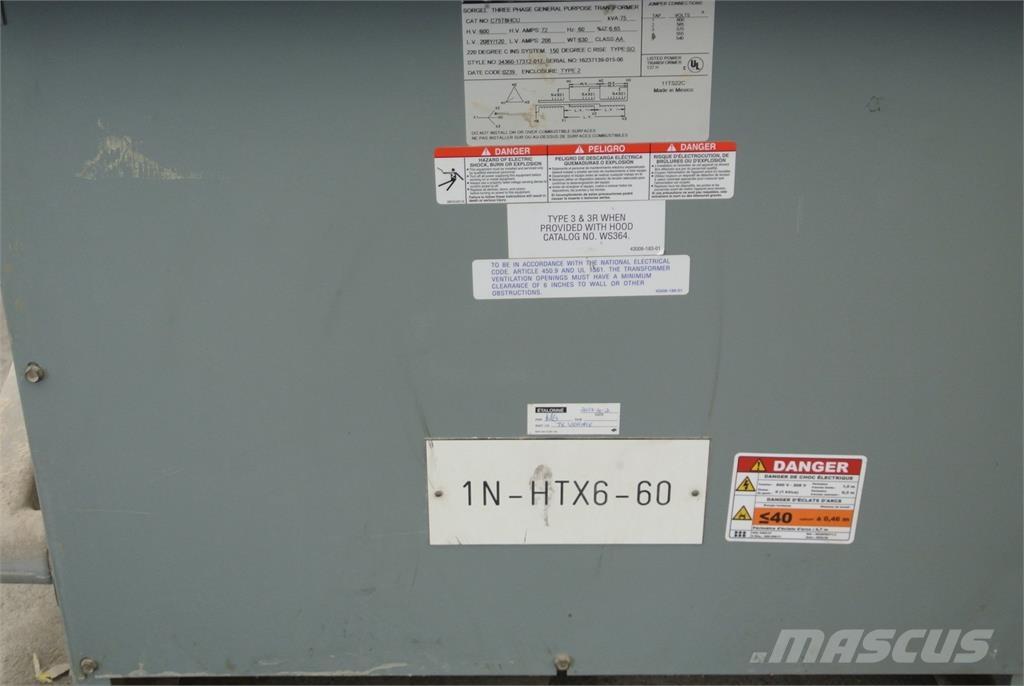  SQUARE D C75T8HCU Stavebníctvo - ostatné