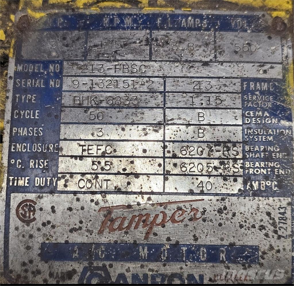  TAMPER Priemyselné motory