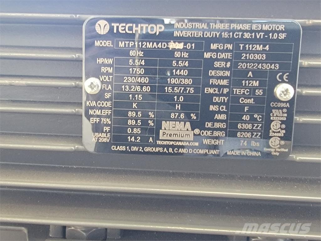  TECHTOP MTP112MA4D Priemyselné motory