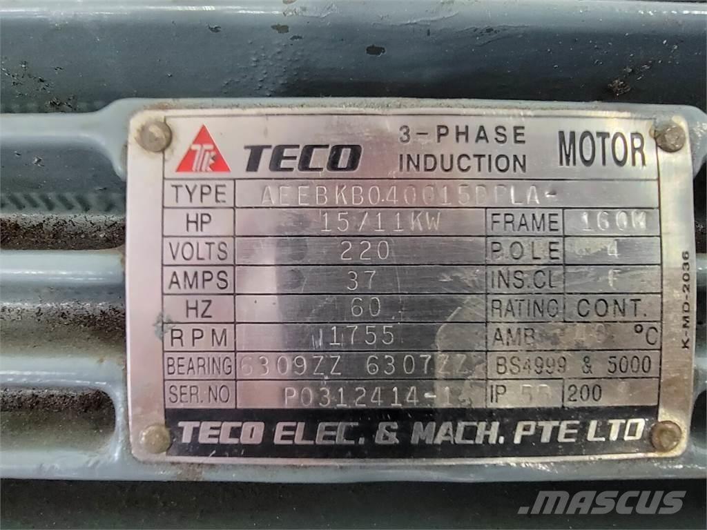  TECO Priemyselné motory