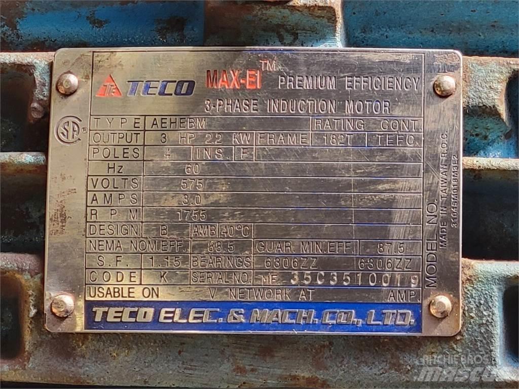  TECO AEHEBM Priemyselné motory