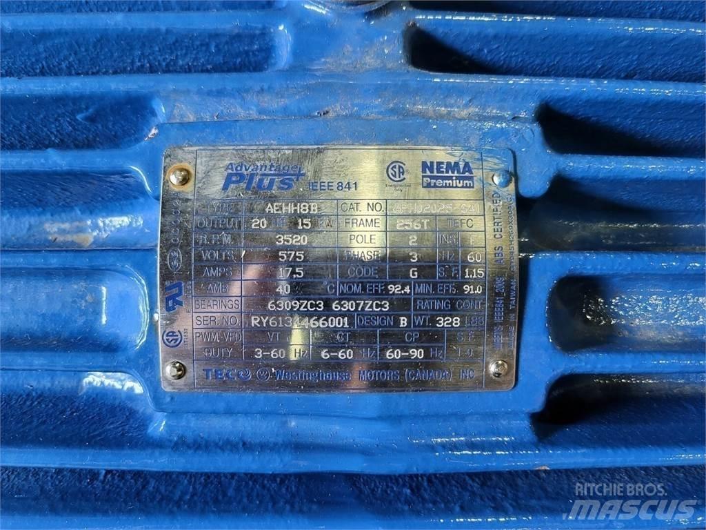  TECO AEHH8B Priemyselné motory