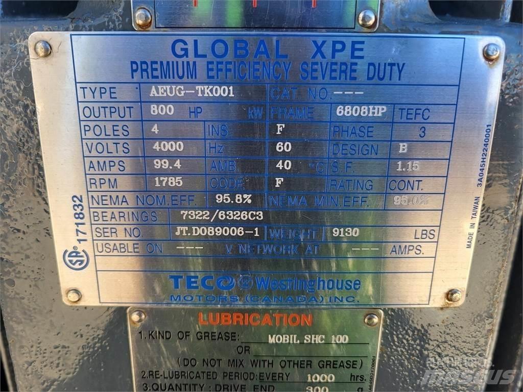  TECO AEUG-TK001 Priemyselné motory