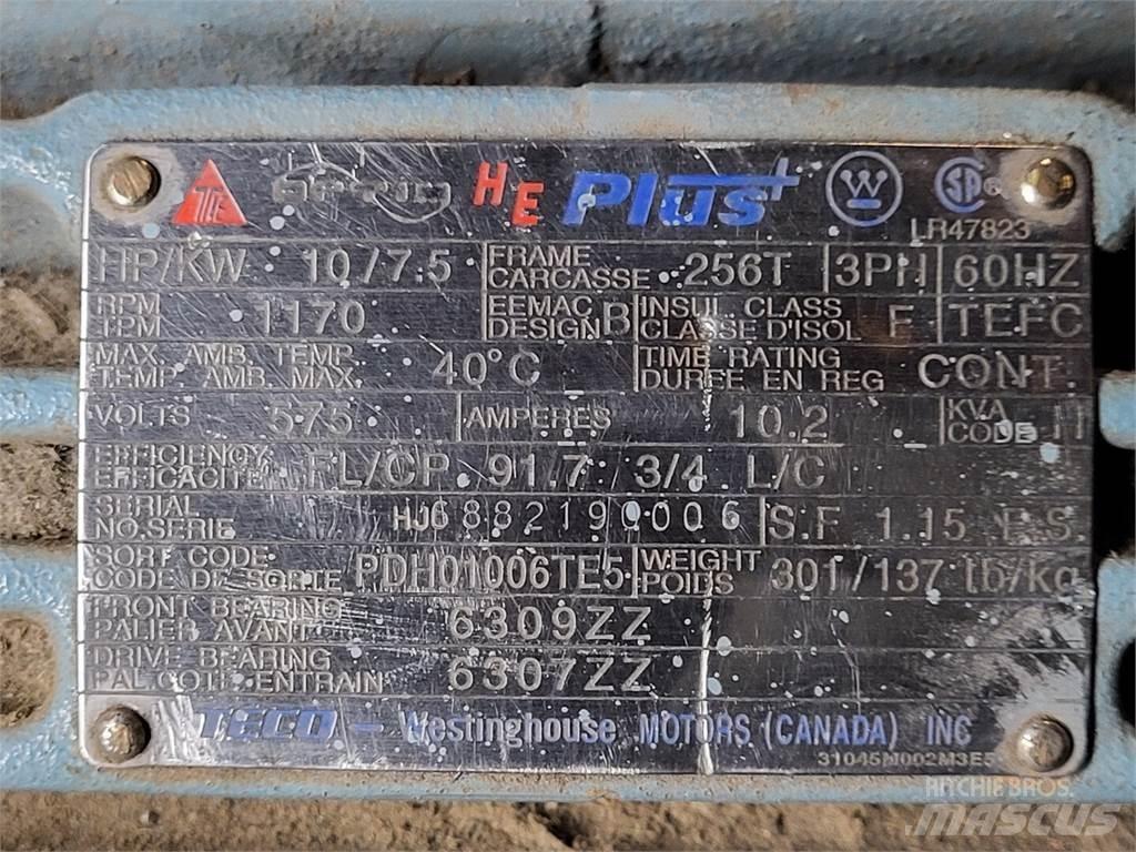  TECO PDH01006TE Priemyselné motory
