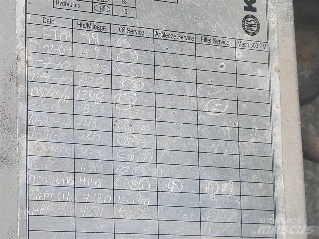 Terex AL4000 Ďalšie komponenty