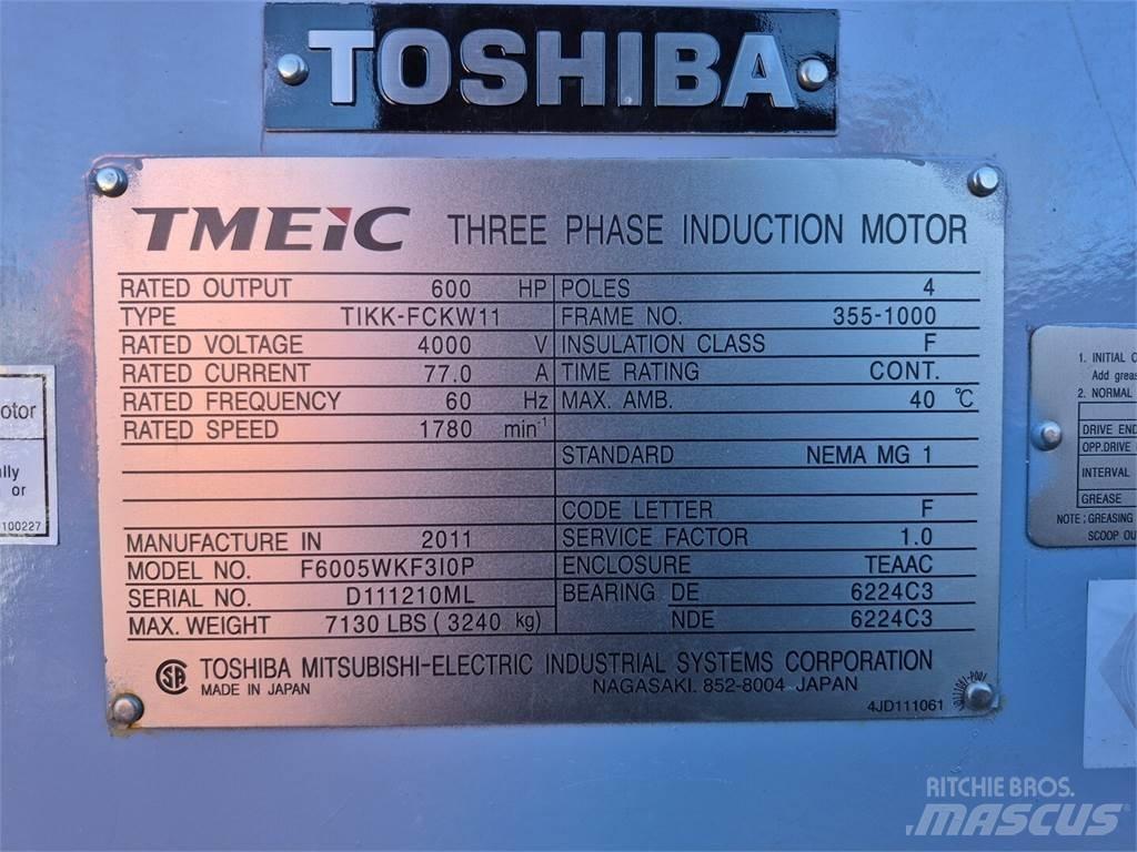  TOSHIBA F6005WKF3I0P Priemyselné motory
