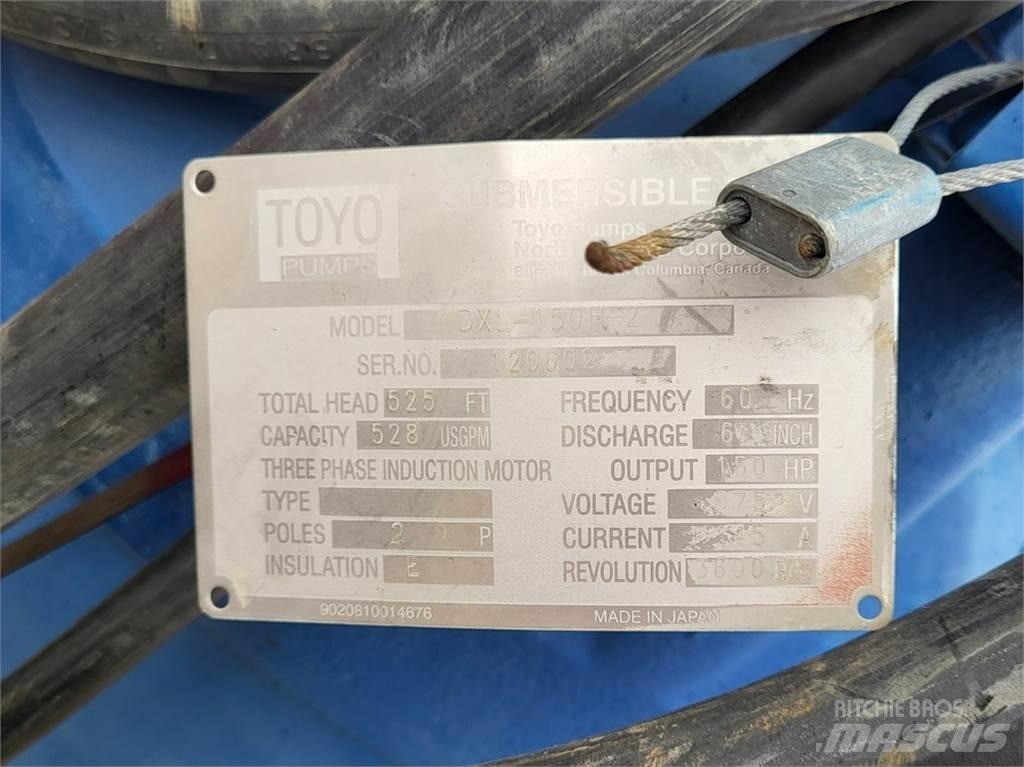 Toyo DXL 150H-2 Vodné čerpadlá