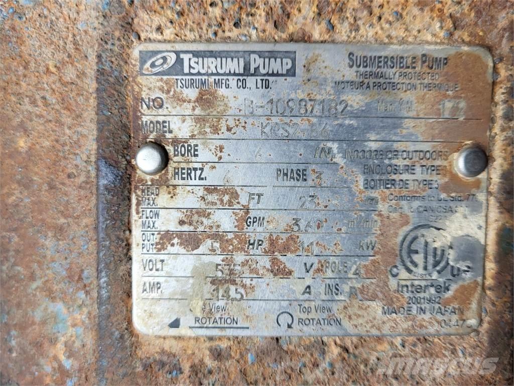 Tsurumi KRS2-B6 Vodné čerpadlá