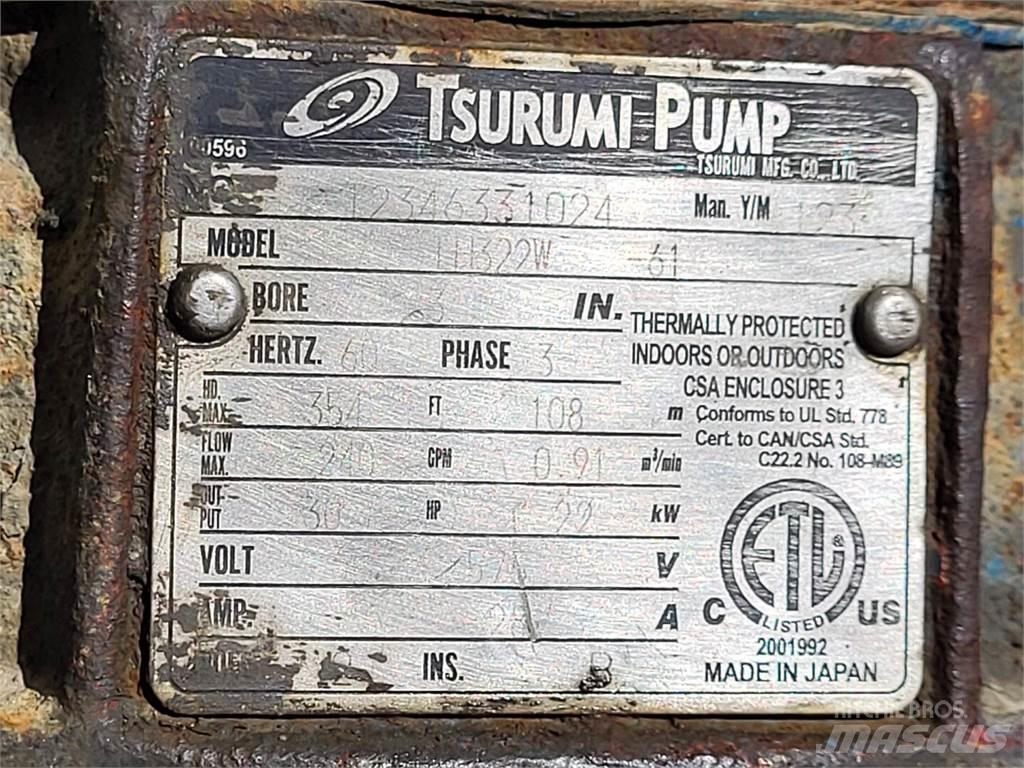 Tsurumi LH322W Vodné čerpadlá