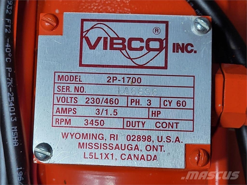  VIBCO 2P-1700 Priemyselné motory