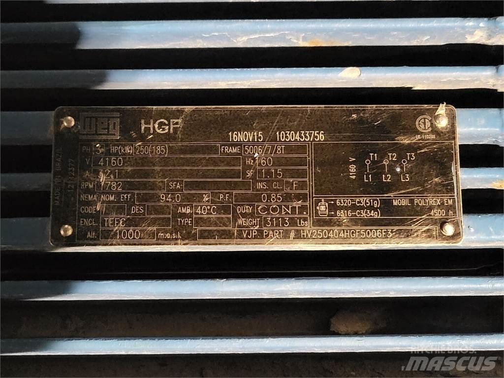  WEG HV250404HGF5006F3 Priemyselné motory