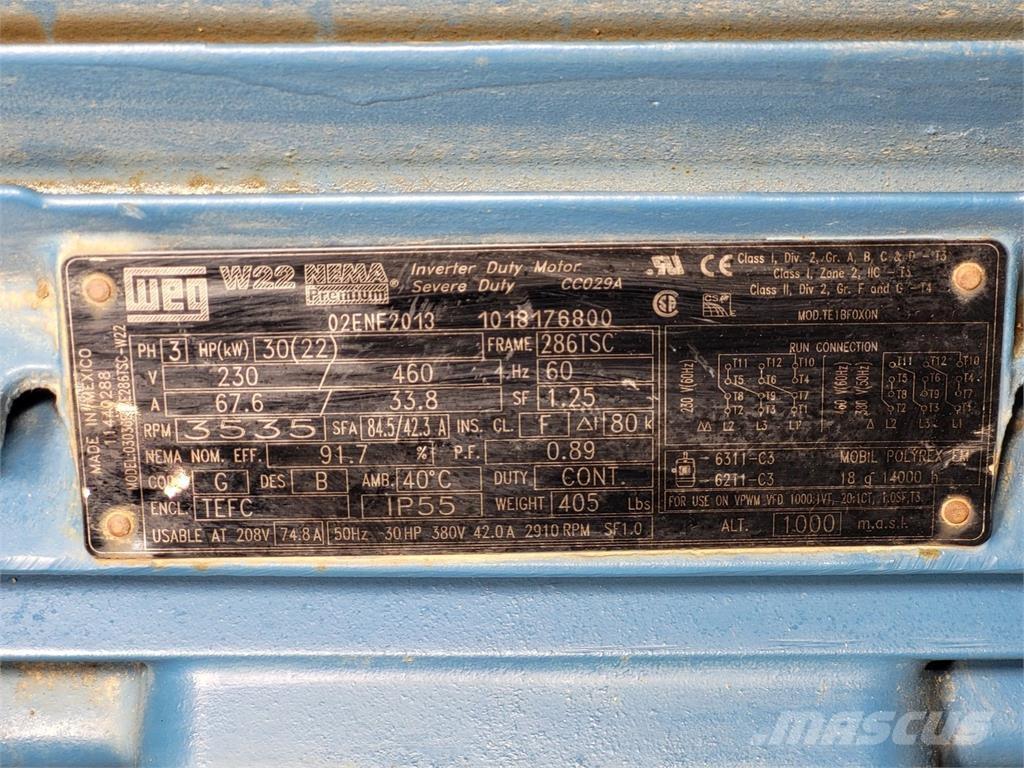  WEG W22 Priemyselné motory