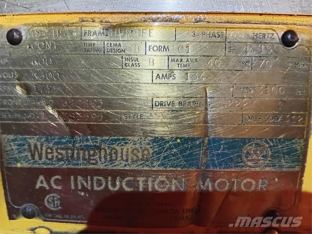 Westinghouse  Priemyselné motory