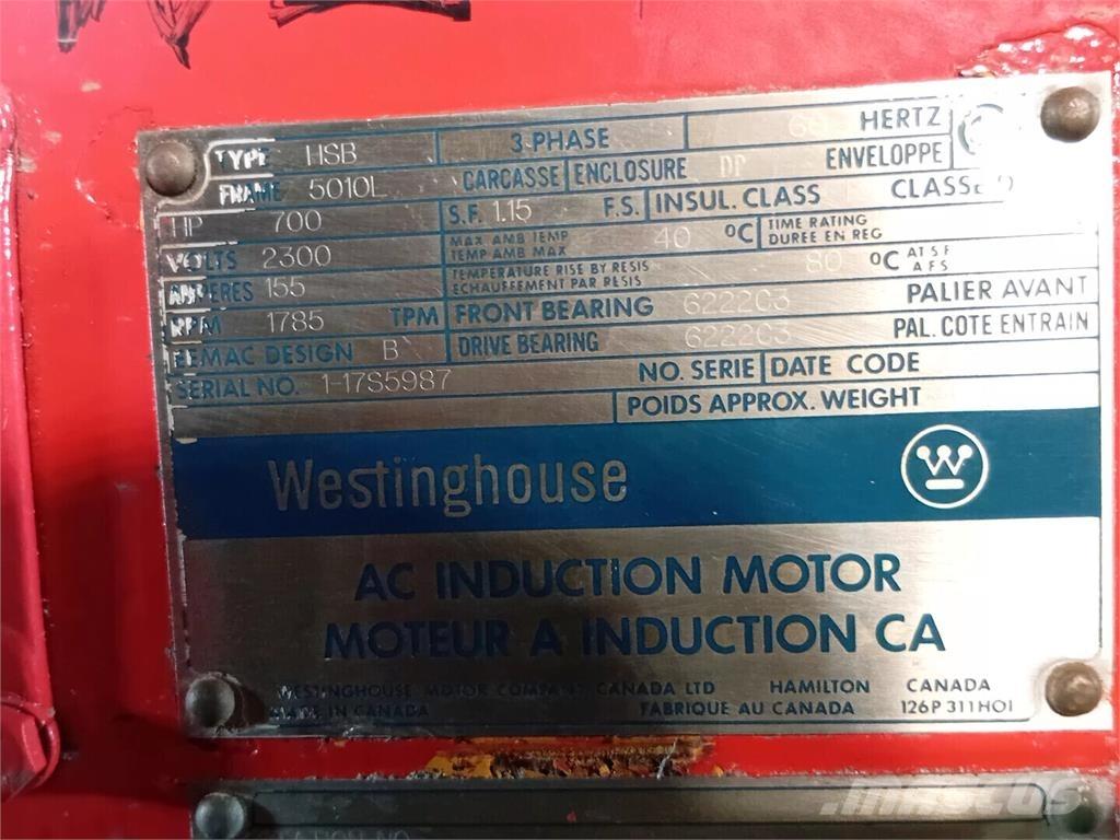 Westinghouse HSB Priemyselné motory