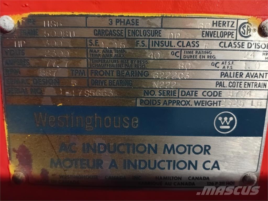 Westinghouse HSB Priemyselné motory