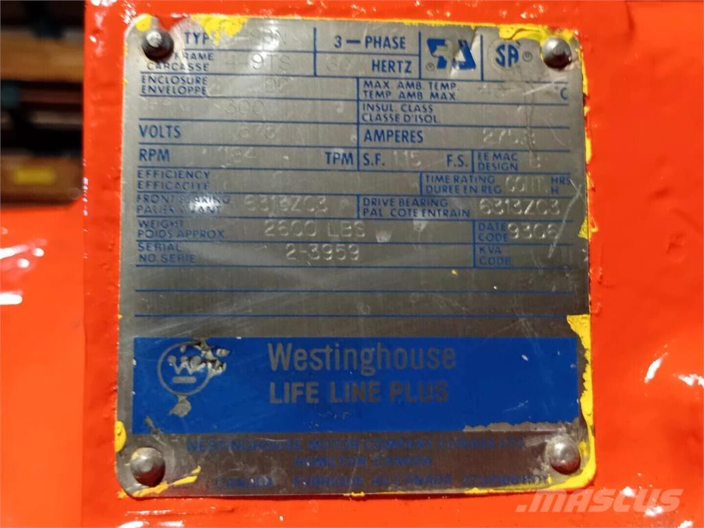 Westinghouse HSBN Priemyselné motory