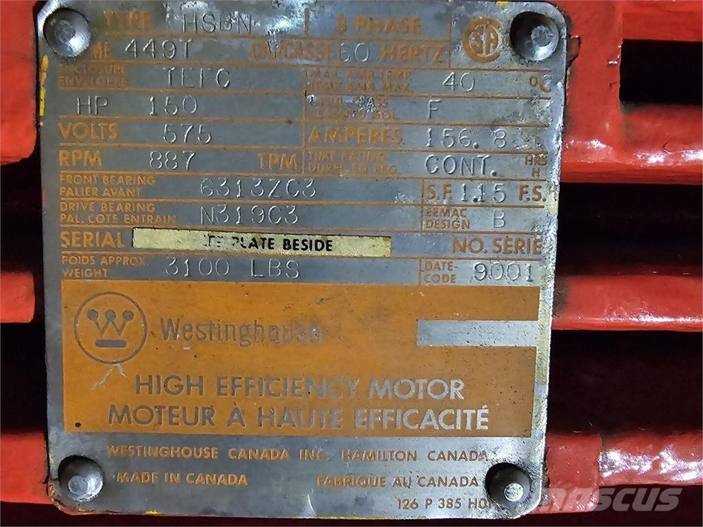Westinghouse HSBN Priemyselné motory
