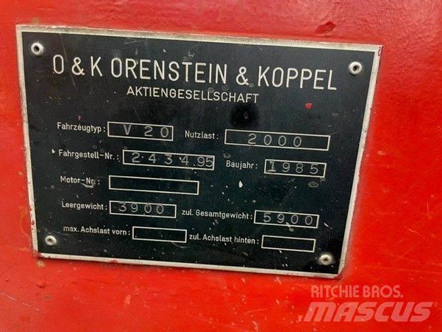 O&K V 20 Dieselové vozíky