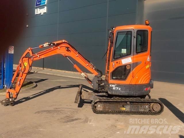Develon DX27z Pásové rýpadlá