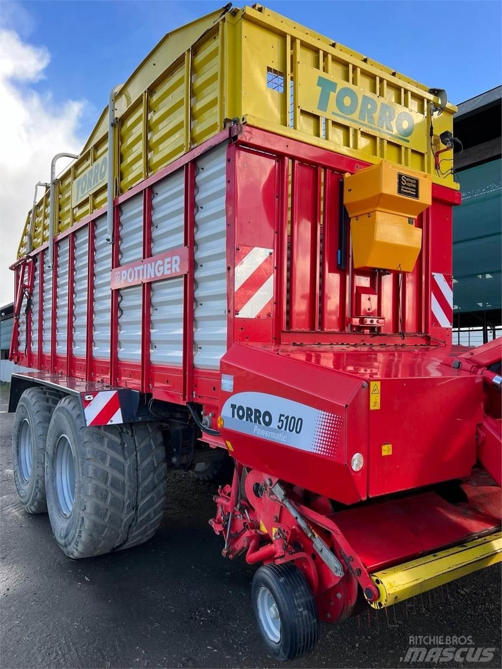 Pöttinger Torro 5100L Samozberacie vozy