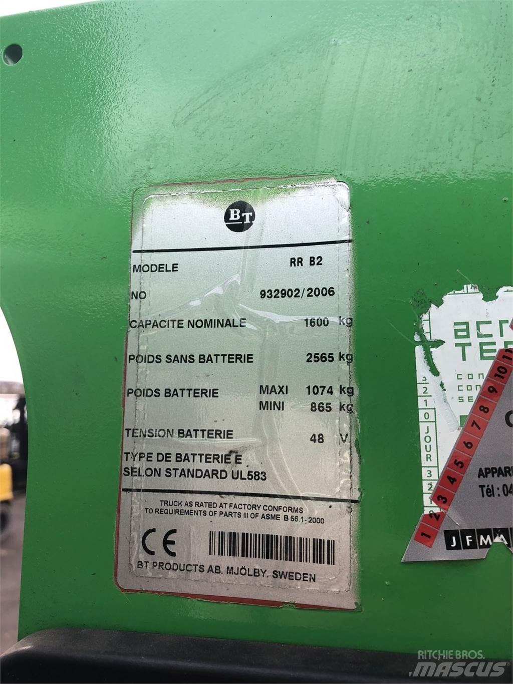 Cesab RRB2 Retraky
