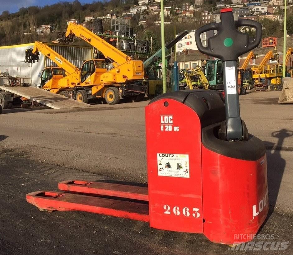 LOC E20 Ručne vedené vysokozdvižné vozíky