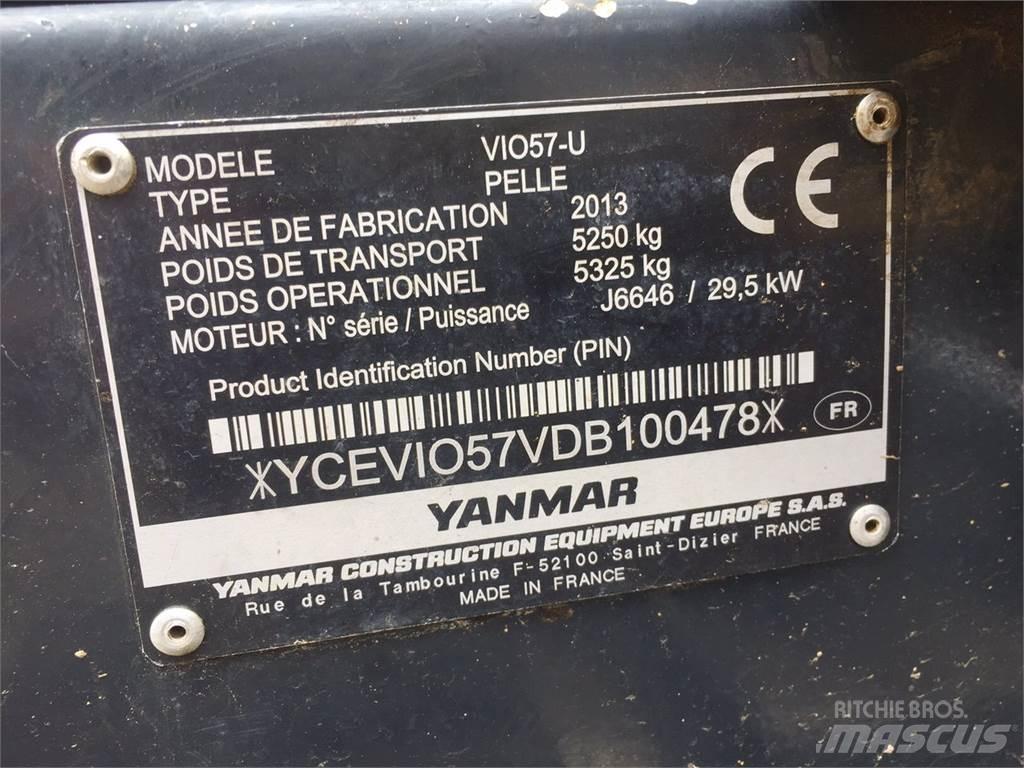 Yanmar VIO57 Mini rýpadlá < 7t