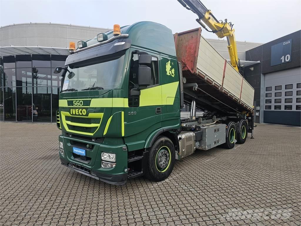 Iveco Stralis 560 6x4 Lanový nosič kontajnerov