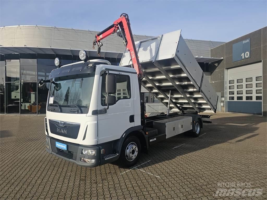 MAN TGL 10.220 Autožeriavy, hydraulické ruky