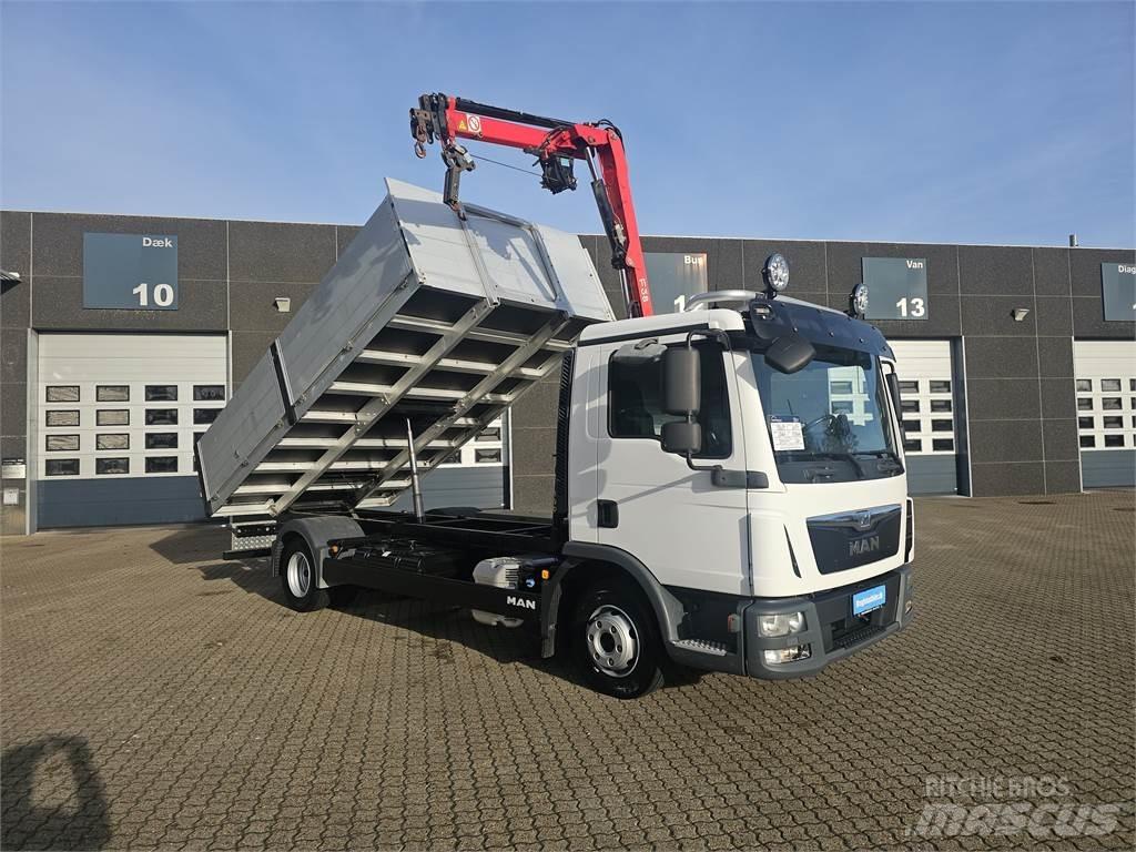 MAN TGL 10.220 Autožeriavy, hydraulické ruky