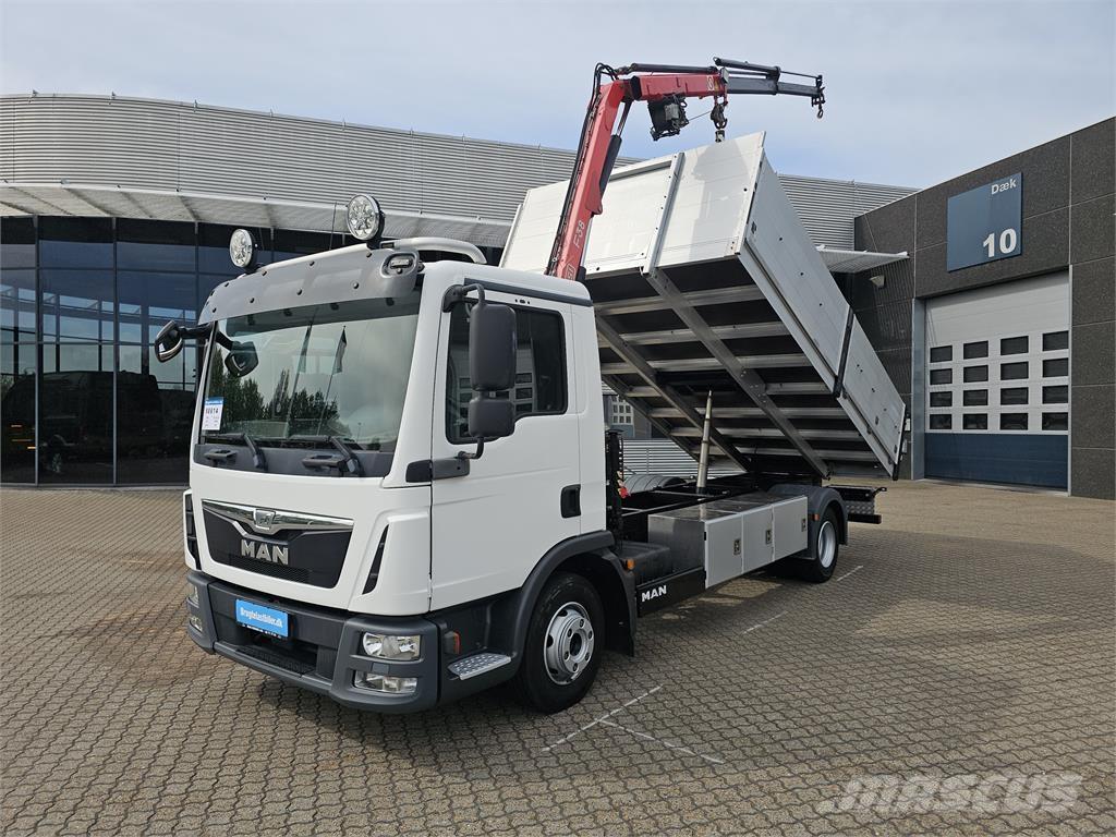 MAN TGL 10.220 Autožeriavy, hydraulické ruky