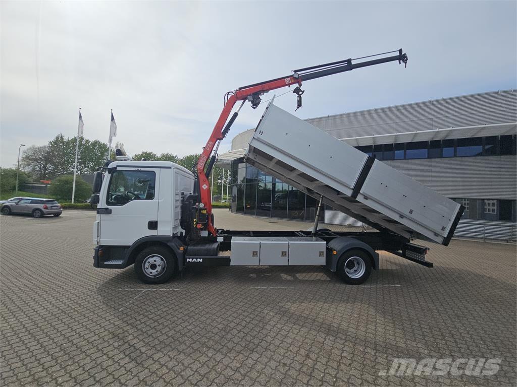 MAN TGL 10.220 Autožeriavy, hydraulické ruky