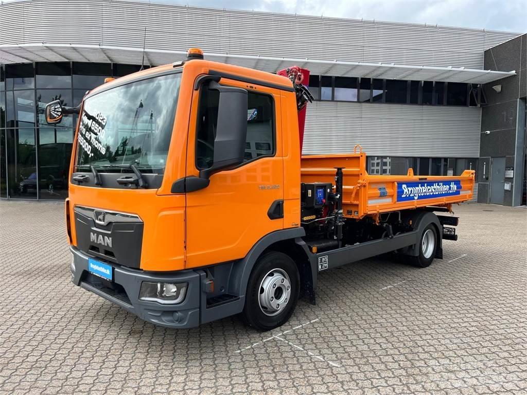 MAN TGL 8.220 Autožeriavy, hydraulické ruky