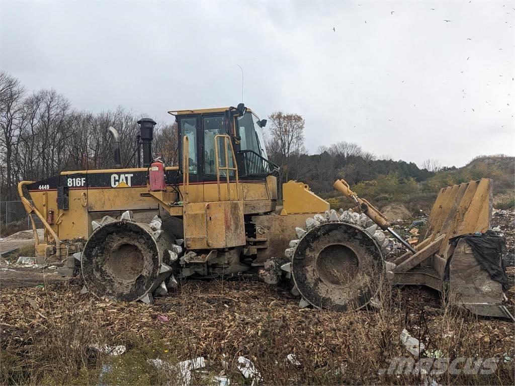 CAT 816F Pôdne kompaktory