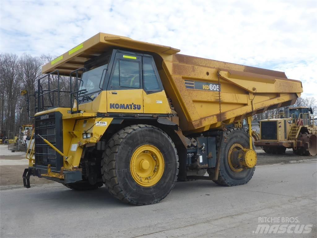 Komatsu HD605-7 Pevné dempry