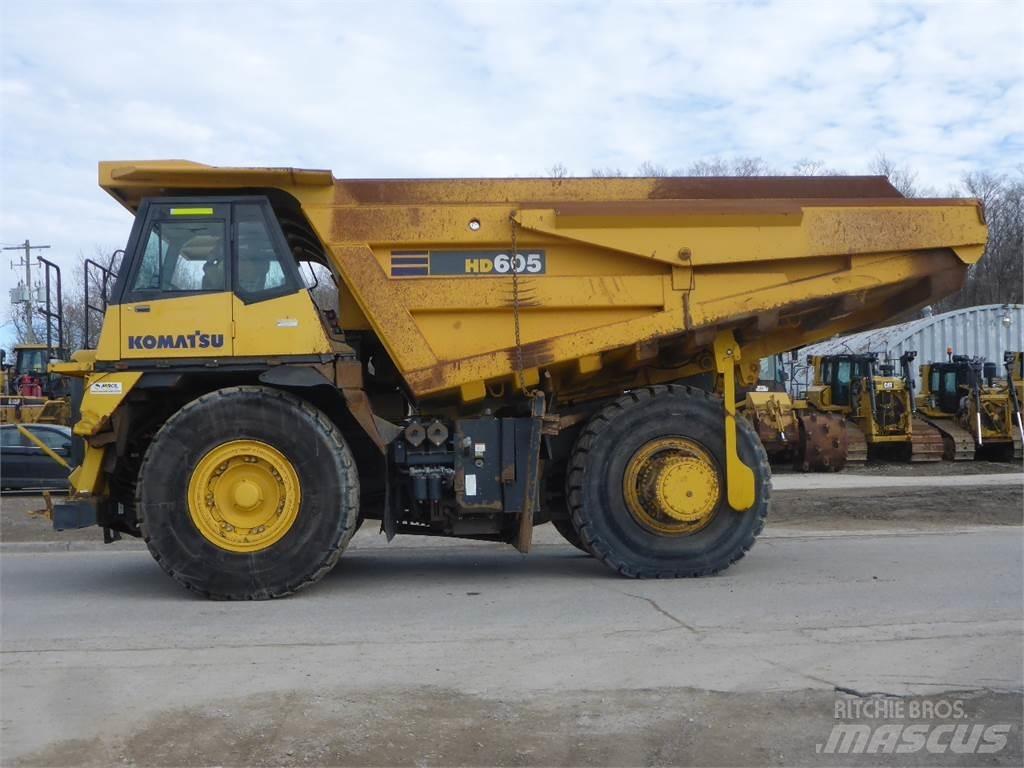 Komatsu HD605-7 Pevné dempry