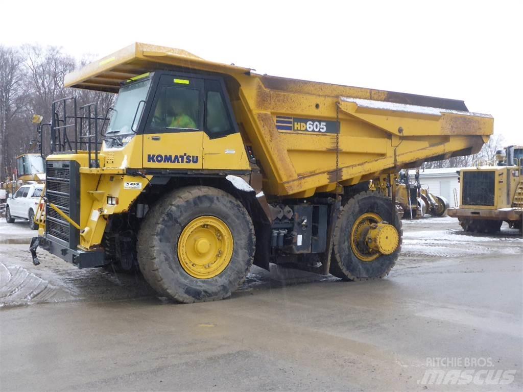 Komatsu HD605-7 Pevné dempry