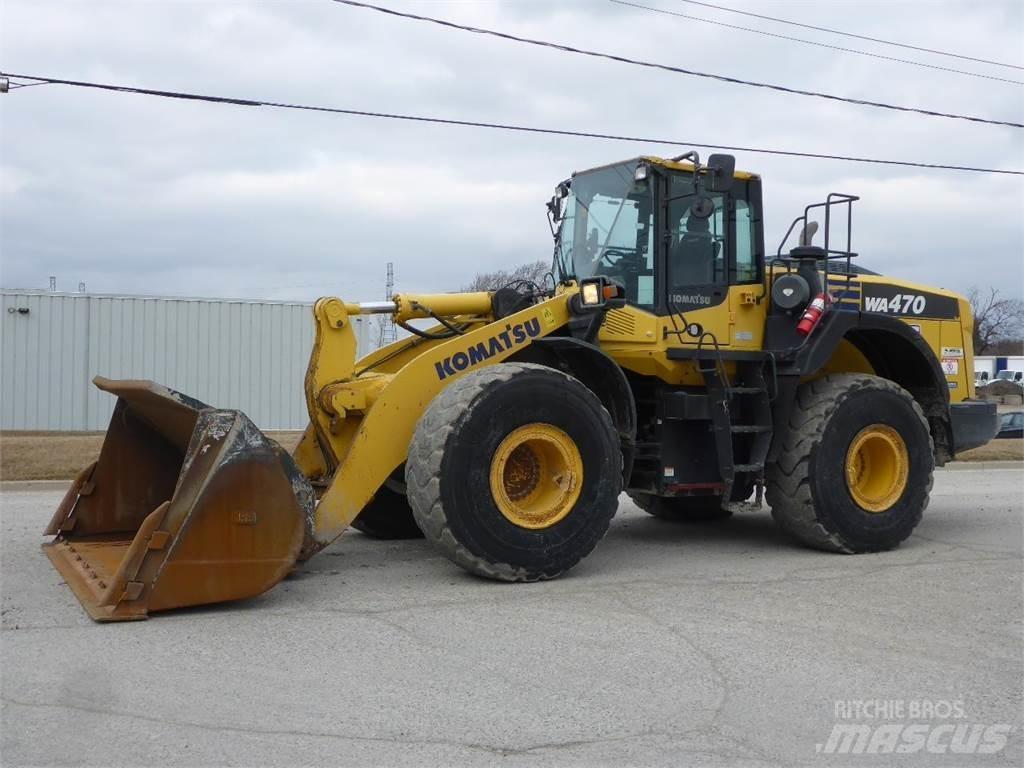 Komatsu WA470-8 Kolesové nakladače