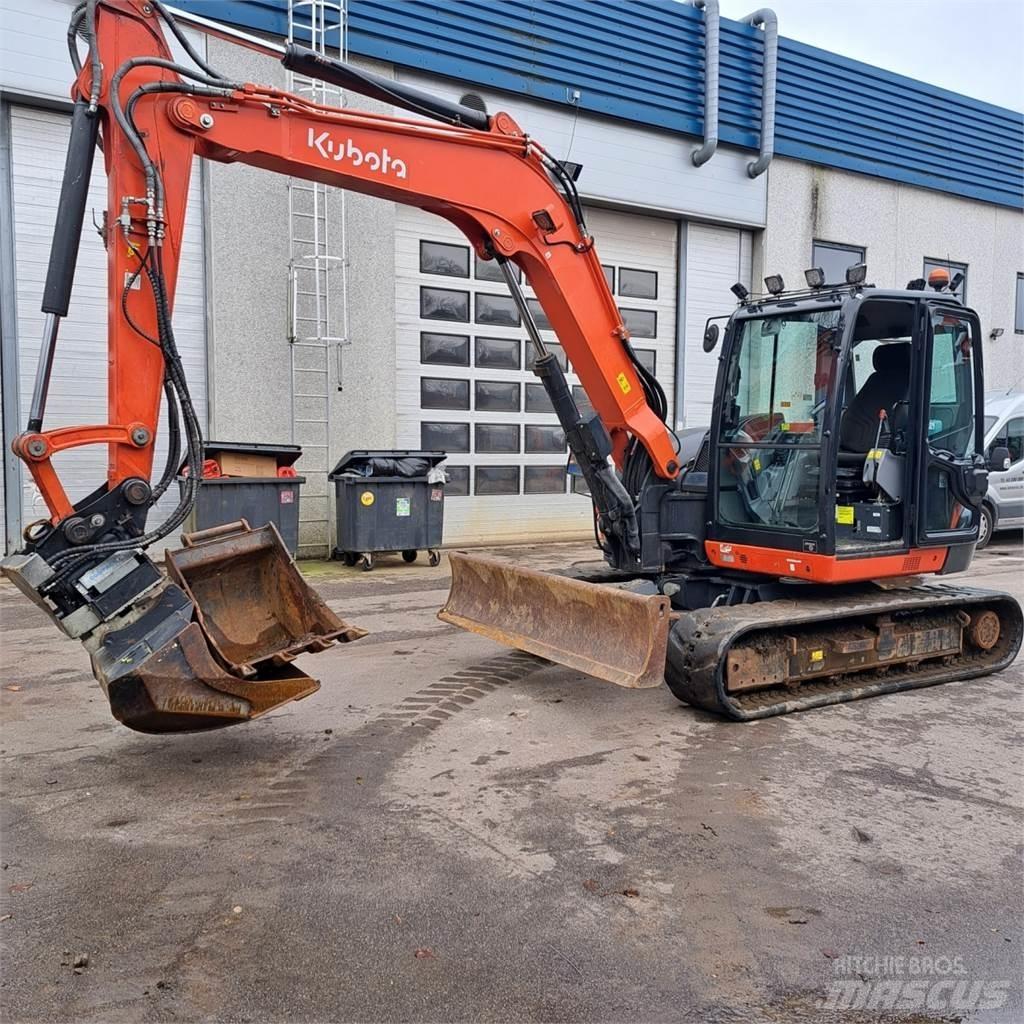 Kubota KX080-4 Mini rýpadlá < 7t