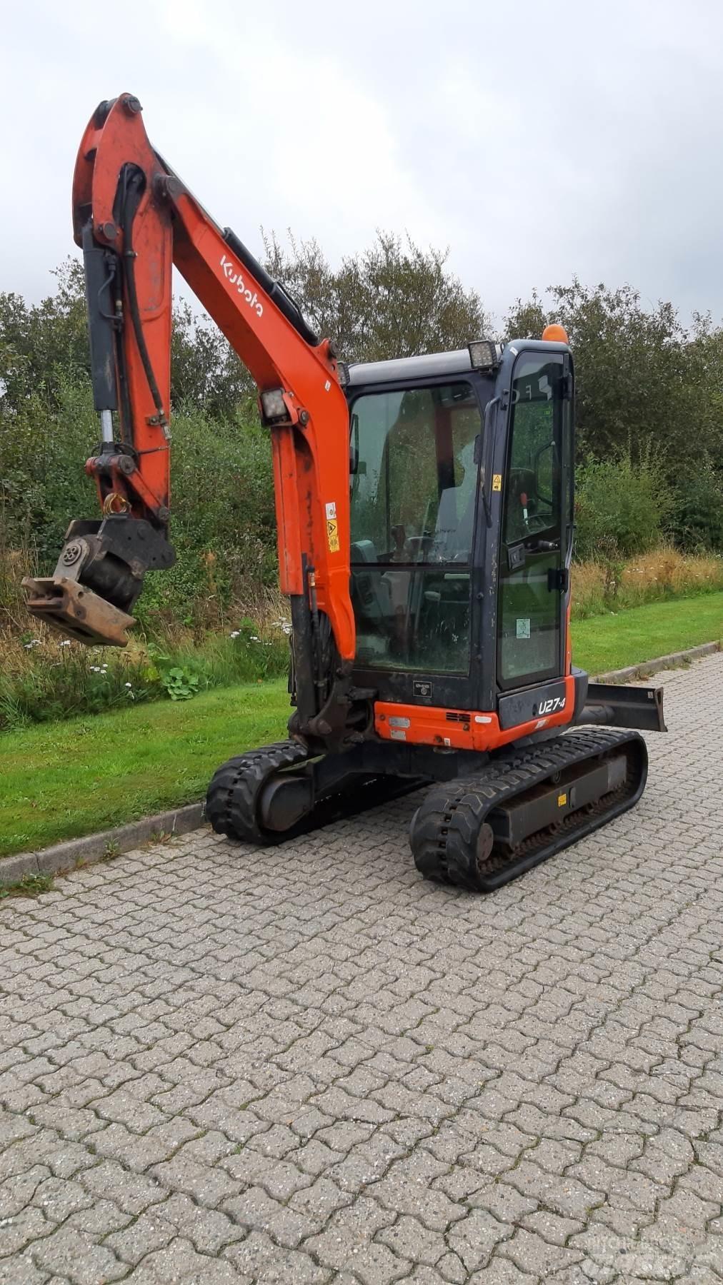 Kubota U27-3 Mini rýpadlá < 7t
