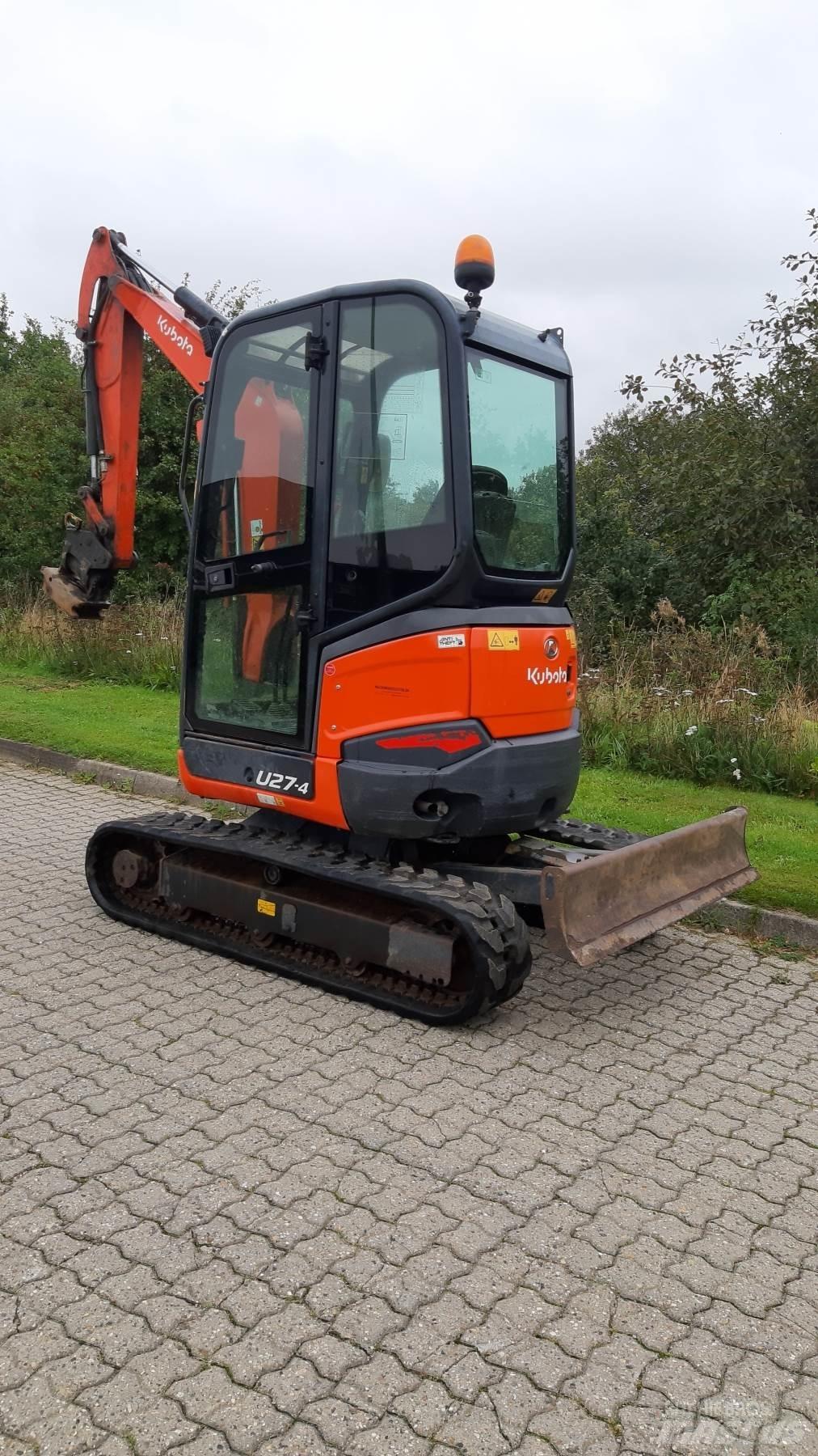 Kubota U27-3 Mini rýpadlá < 7t